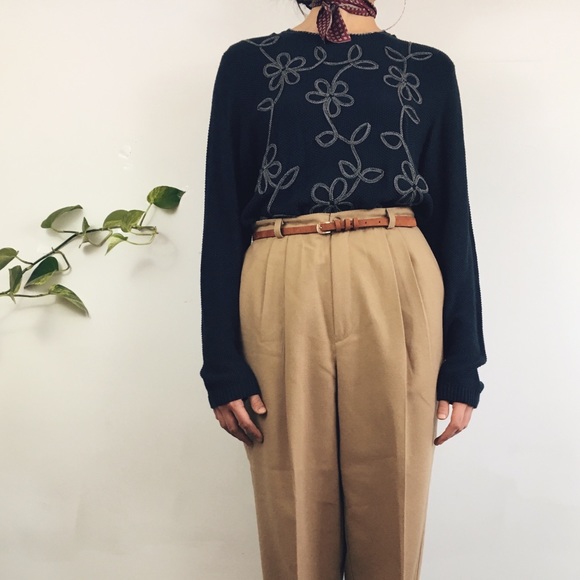 Embroidered Knit Sweater - Picture 3 of 3